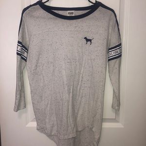 Pink three quarter sleeve